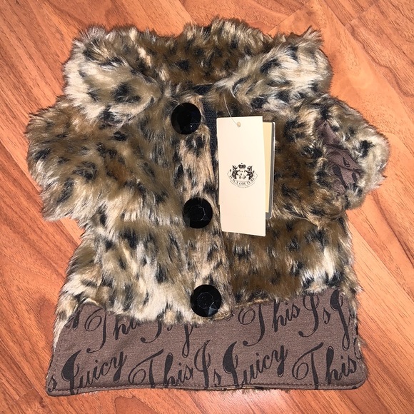Juicy Couture Other - NWT Original Juicy Couture ✨SUPER RARE✨Doggy Fur Coat